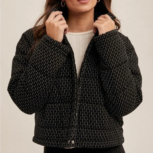 Textured Puffer Jacket - Picture 7 of 7